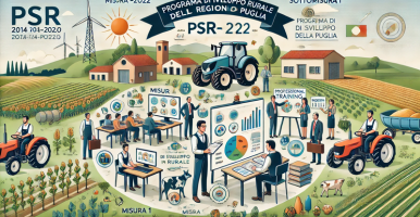 AVVISO PUBBLICO: PSR 2014-2022 PROGRAMMA DI SVILUPPO RURALE DELLA REGIONE PUGLIA  – Misura 1 – Trasferimento di conoscenze e azioni di formazione  – Sottomisura 1.1 –Sostegno di Azioni di formazione professionale  e acquisizione