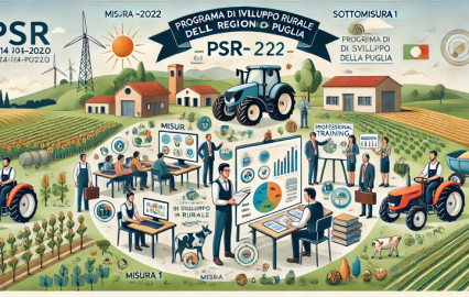 AVVISO PUBBLICO: PSR 2014-2022 PROGRAMMA DI SVILUPPO RURALE DELLA REGIONE PUGLIA  – Misura 1 – Trasferimento di conoscenze e azioni di formazione  – Sottomisura 1.1 –Sostegno di Azioni di formazione professionale  e acquisizione